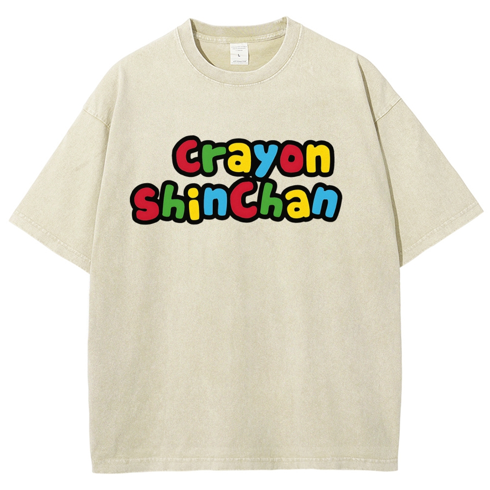 Crayon Shin-chan | Unisex Fit Washed T-Shirt