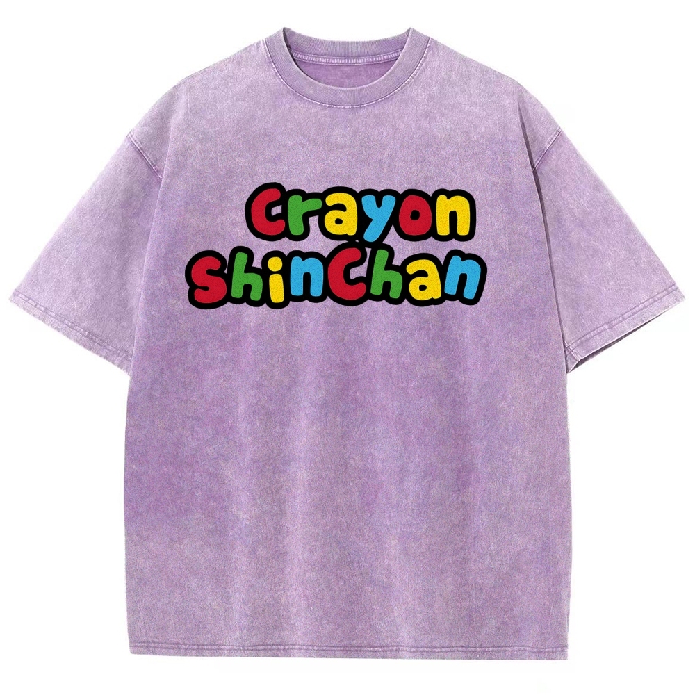 Crayon Shin-chan | Unisex Fit Washed T-Shirt
