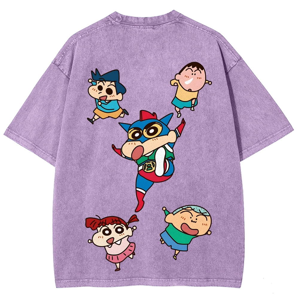 Crayon Shin-chan | Unisex Fit Washed T-Shirt