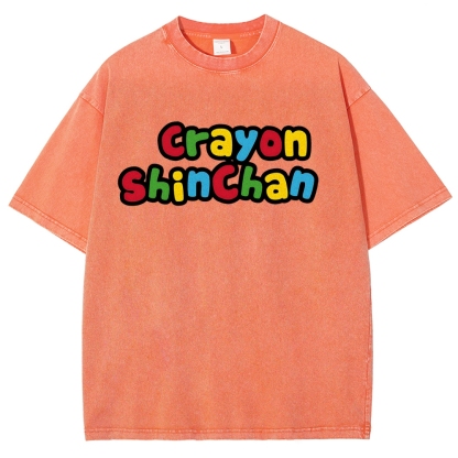 Crayon Shin-chan | Unisex Fit Washed T-Shirt