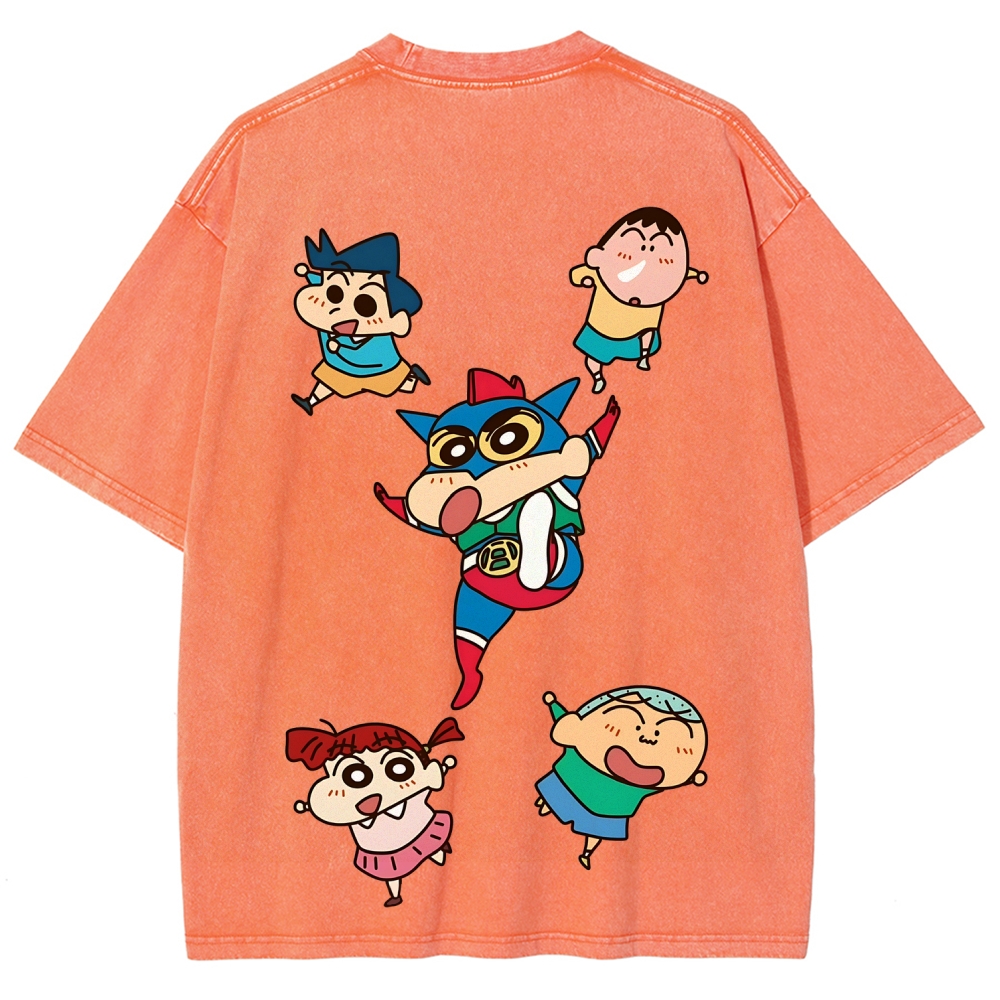 Crayon Shin-chan | Unisex Fit Washed T-Shirt
