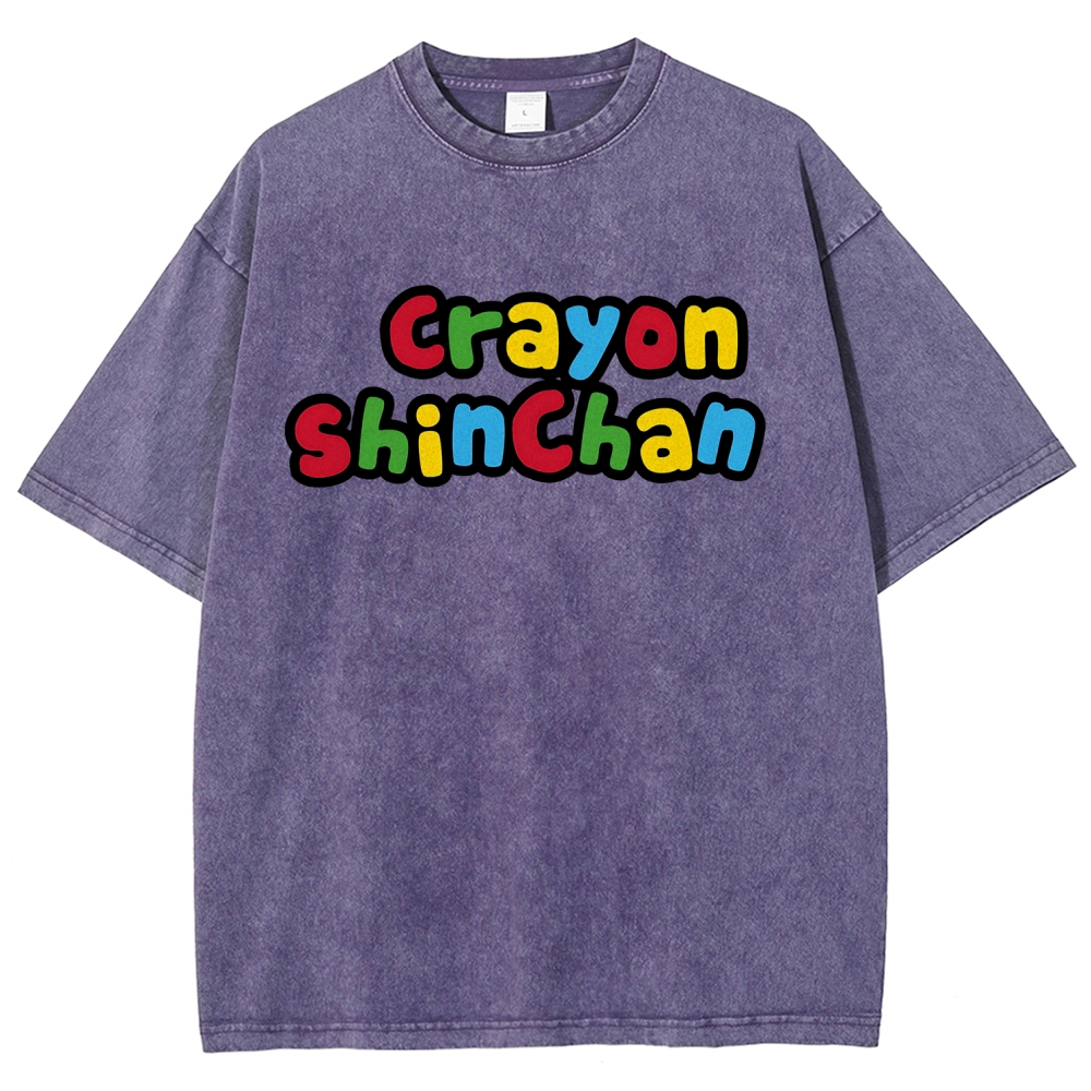 Crayon Shin-chan | Unisex Fit Washed T-Shirt