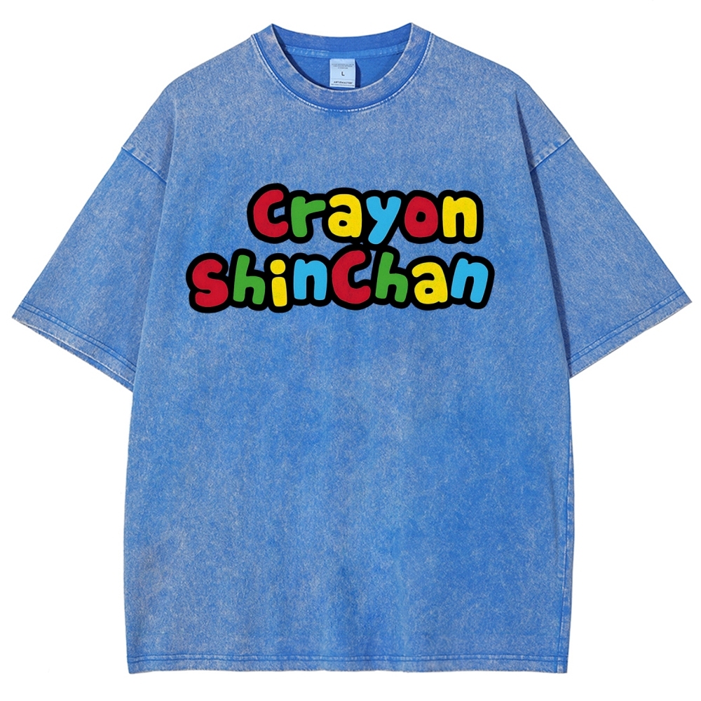 Crayon Shin-chan | Unisex Fit Washed T-Shirt