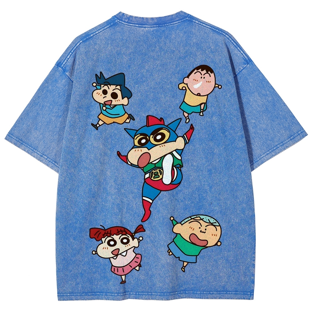 Crayon Shin-chan | Unisex Fit Washed T-Shirt