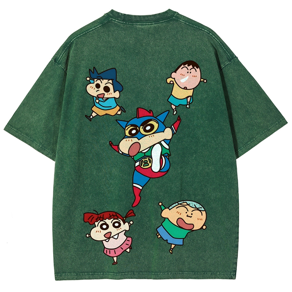 Crayon Shin-chan | Unisex Fit Washed T-Shirt