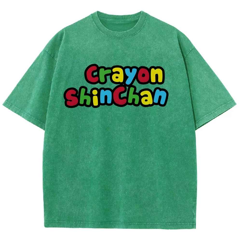 Crayon Shin-chan | Unisex Fit Washed T-Shirt