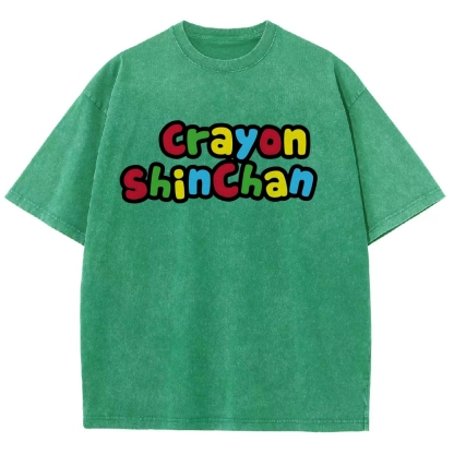 Crayon Shin-chan | Unisex Fit Washed T-Shirt