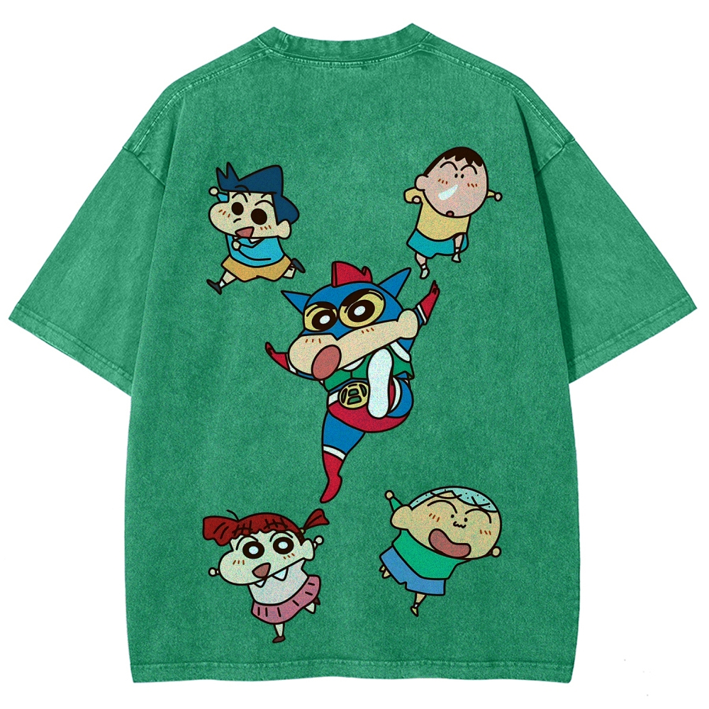 Crayon Shin-chan | Unisex Fit Washed T-Shirt