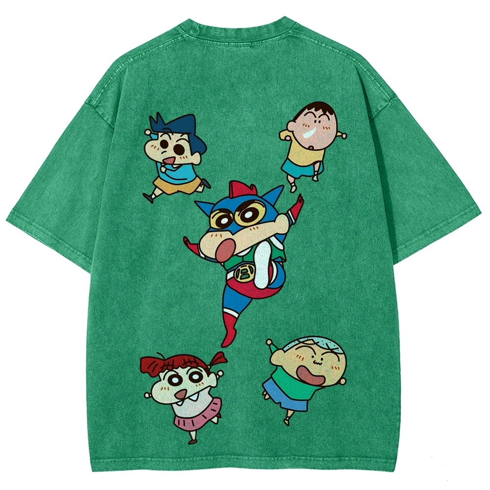 Crayon Shin-chan | Unisex Fit Washed T-Shirt