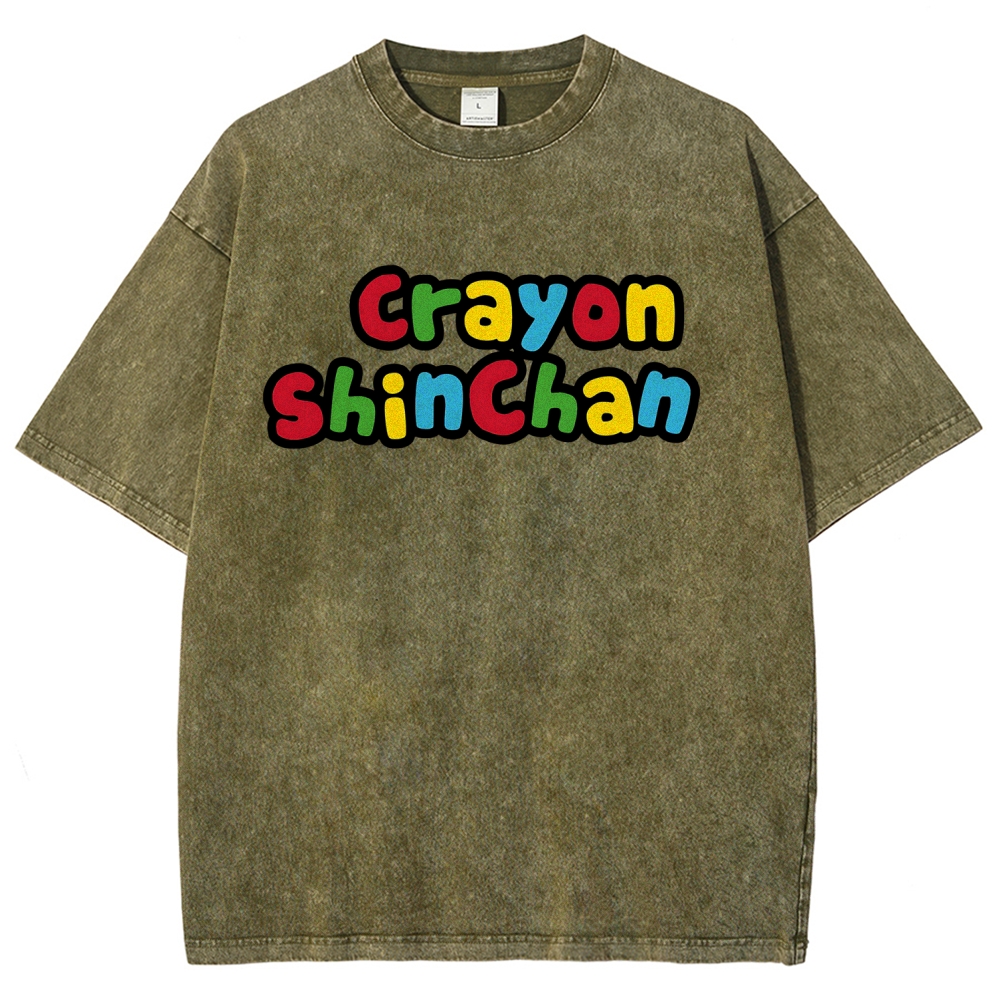 Crayon Shin-chan | Unisex Fit Washed T-Shirt