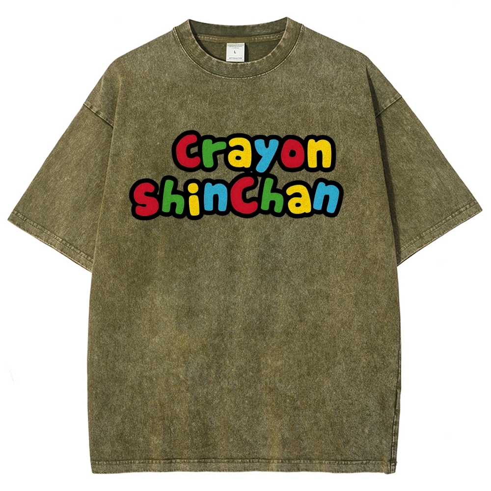 Crayon Shin-chan | Unisex Fit Washed T-Shirt