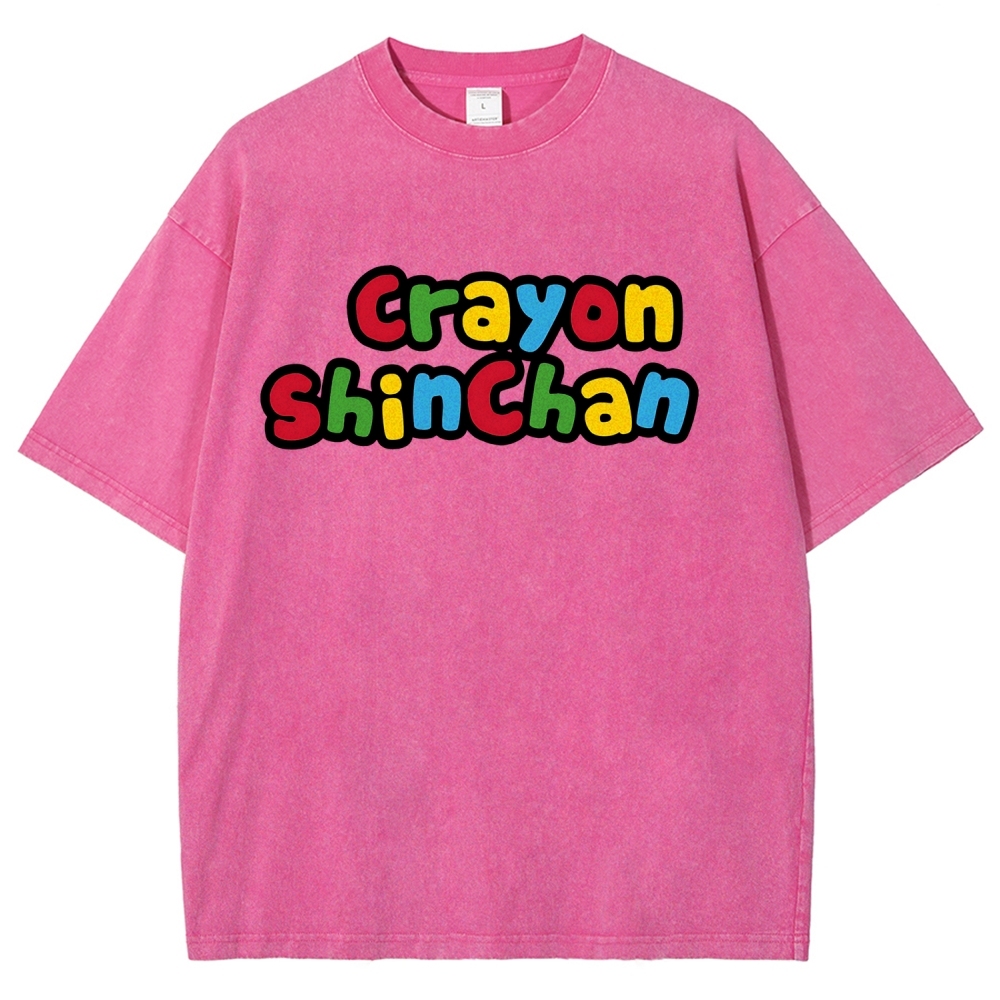 Crayon Shin-chan | Unisex Fit Washed T-Shirt