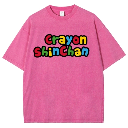 Crayon Shin-chan | Unisex Fit Washed T-Shirt