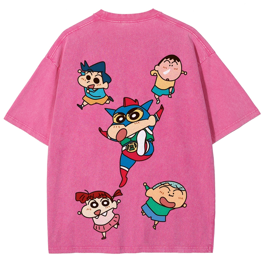 Crayon Shin-chan | Unisex Fit Washed T-Shirt