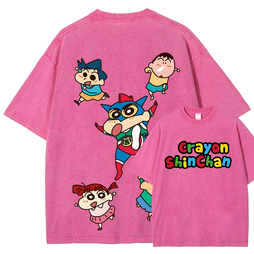 Crayon Shin-chan | Unisex Fit Washed T-Shirt