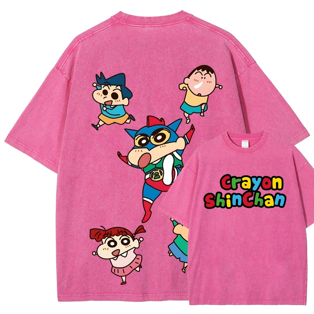 Crayon Shin-chan | Unisex Fit Washed T-Shirt