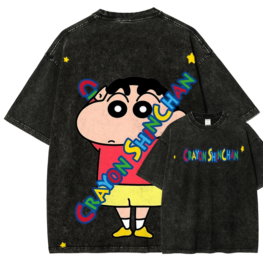 Crayon Shin-chan | Unisex Fit Washed T-Shirt