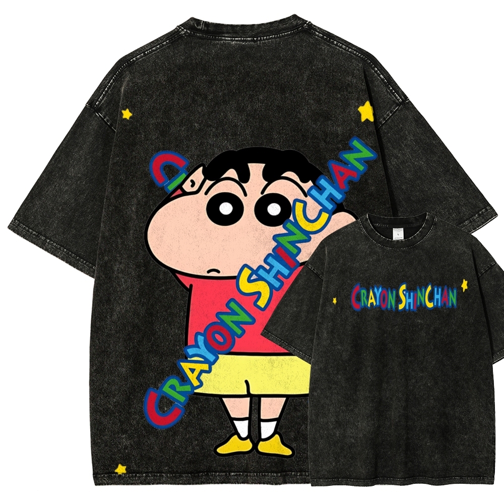 Crayon Shin-chan | Unisex Fit Washed T-Shirt