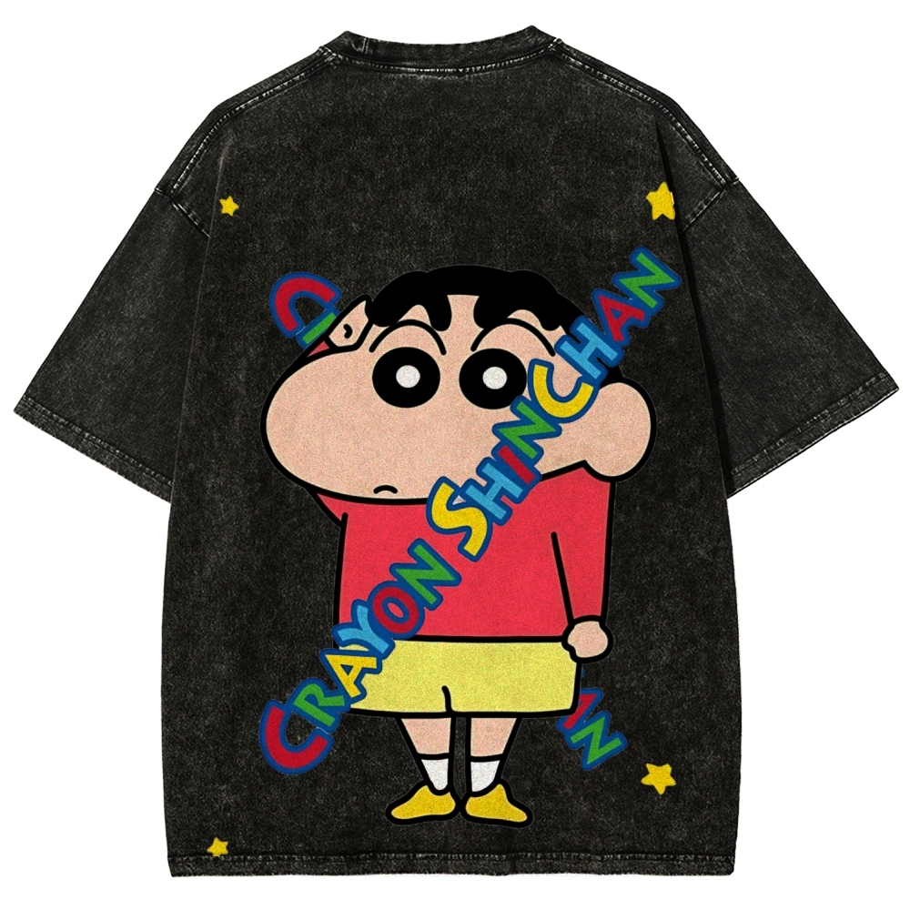 Crayon Shin-chan | Unisex Fit Washed T-Shirt