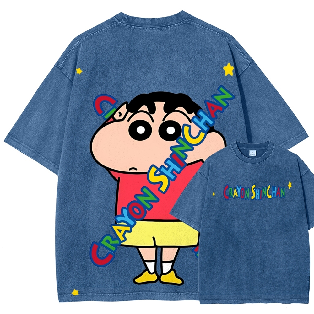 Crayon Shin-chan | Unisex Fit Washed T-Shirt
