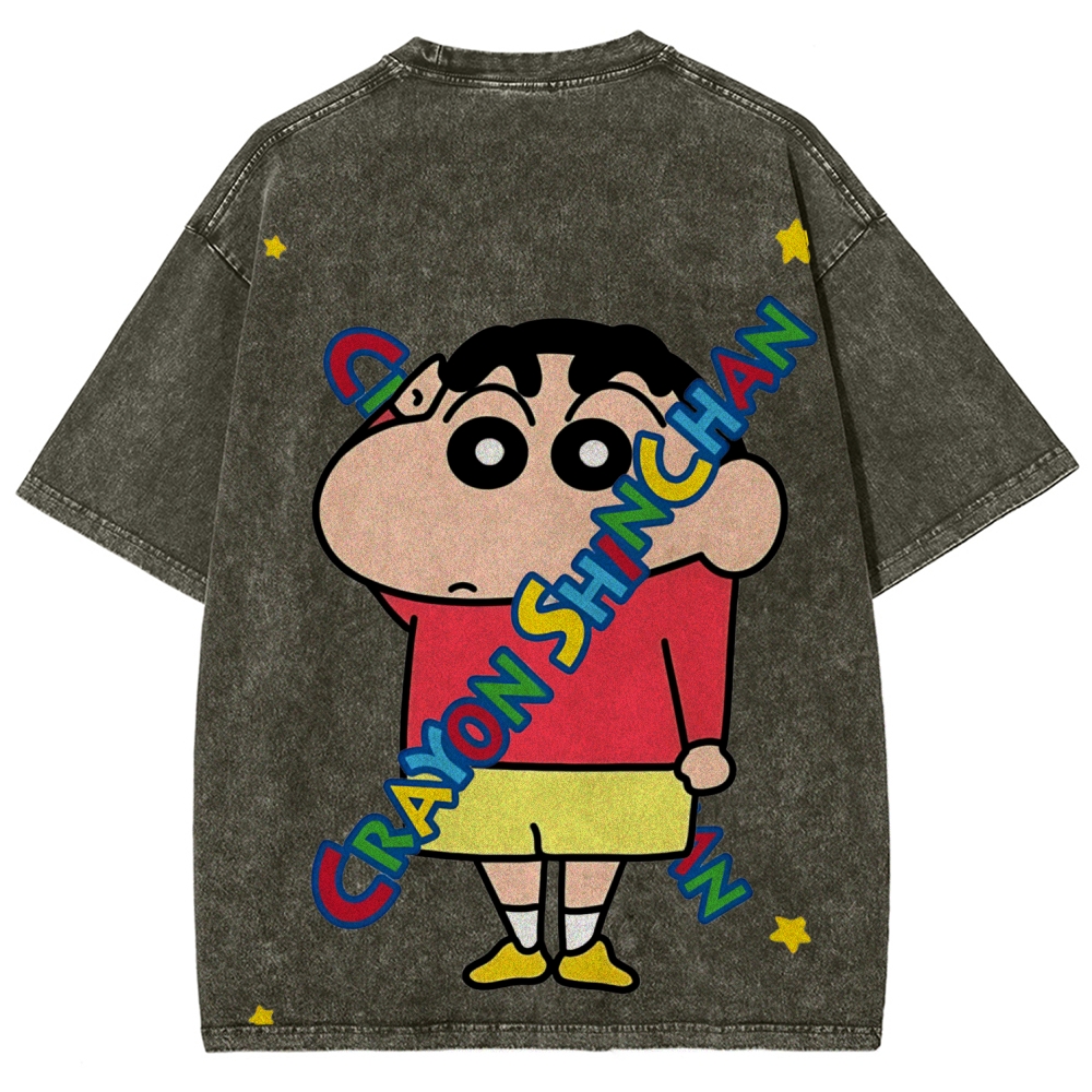 Crayon Shin-chan | Unisex Fit Washed T-Shirt