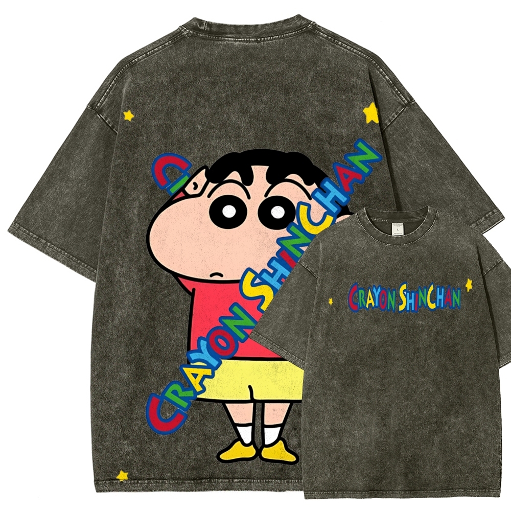 Crayon Shin-chan | Unisex Fit Washed T-Shirt