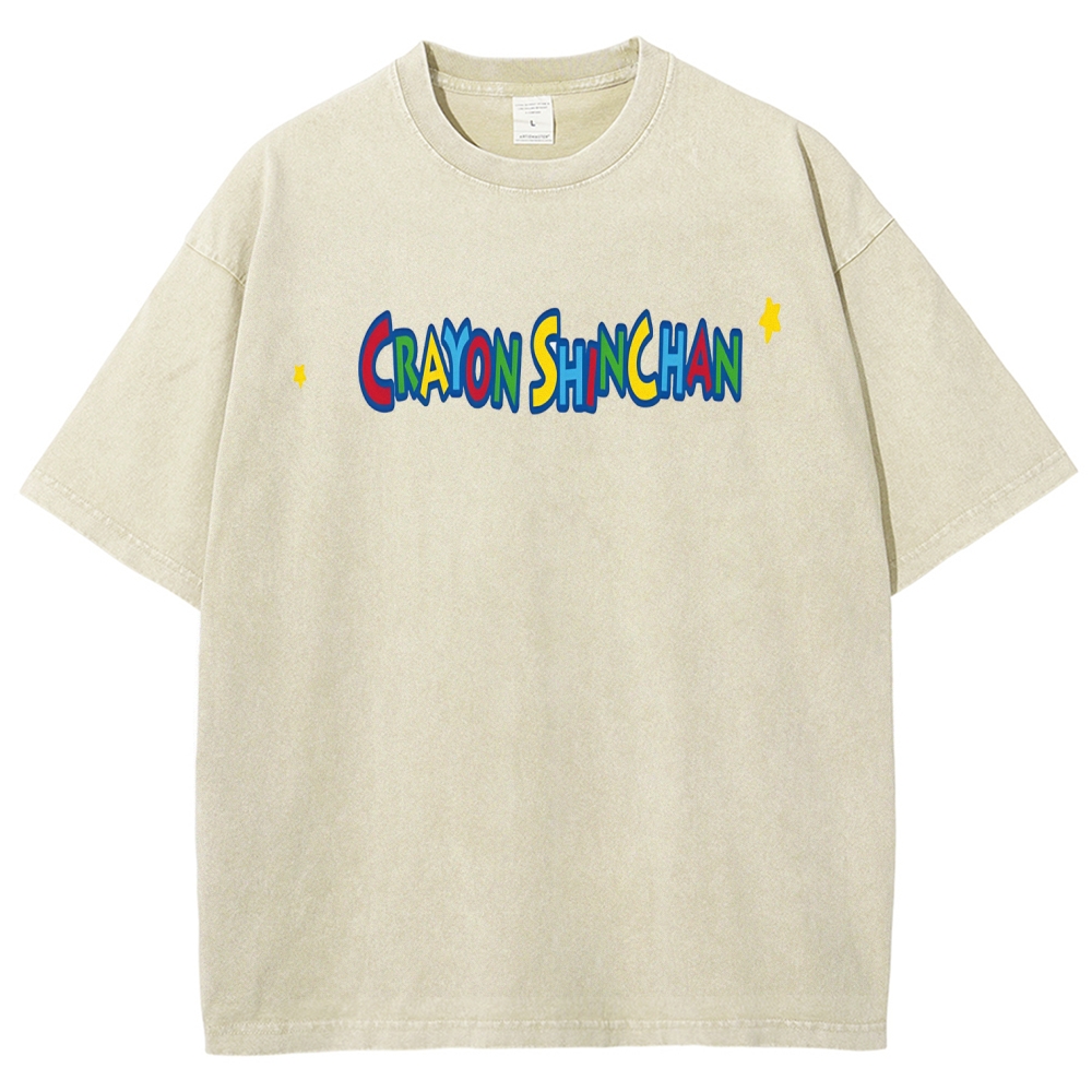 Crayon Shin-chan | Unisex Fit Washed T-Shirt