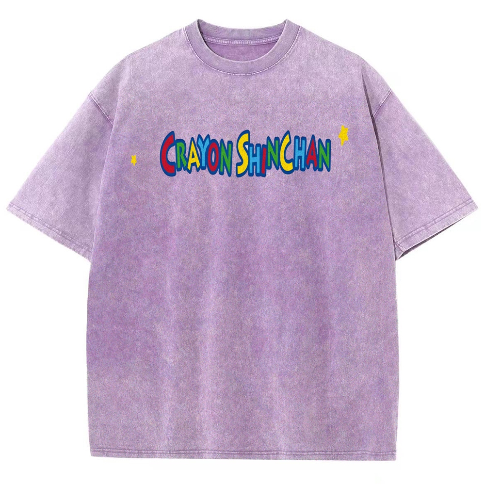 Crayon Shin-chan | Unisex Fit Washed T-Shirt