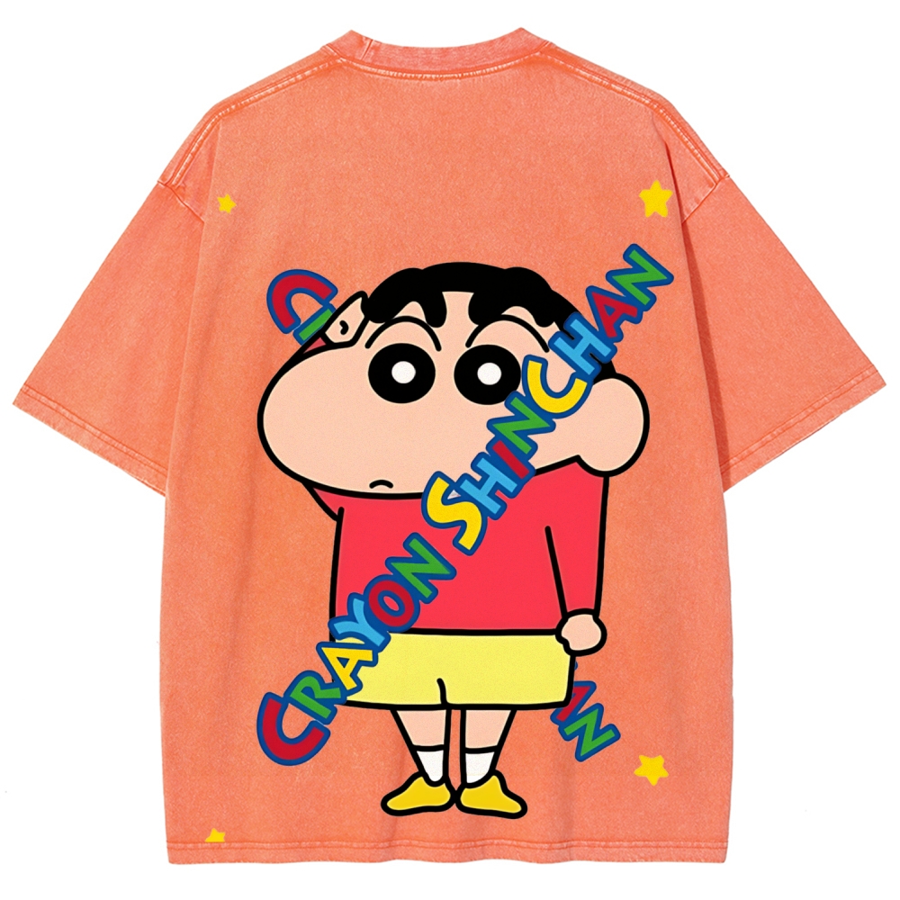 Crayon Shin-chan | Unisex Fit Washed T-Shirt