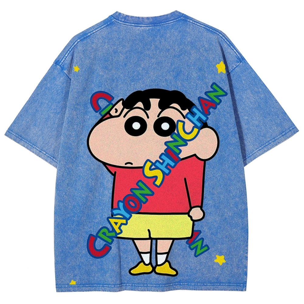 Crayon Shin-chan | Unisex Fit Washed T-Shirt
