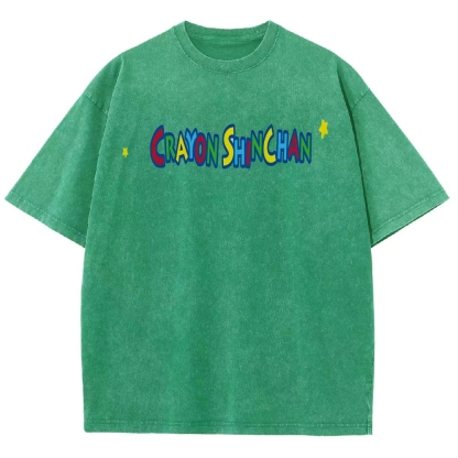Crayon Shin-chan | Unisex Fit Washed T-Shirt