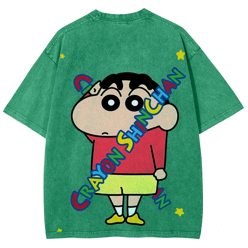 Crayon Shin-chan | Unisex Fit Washed T-Shirt