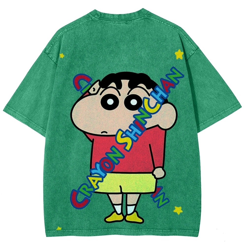 Crayon Shin-chan | Unisex Fit Washed T-Shirt