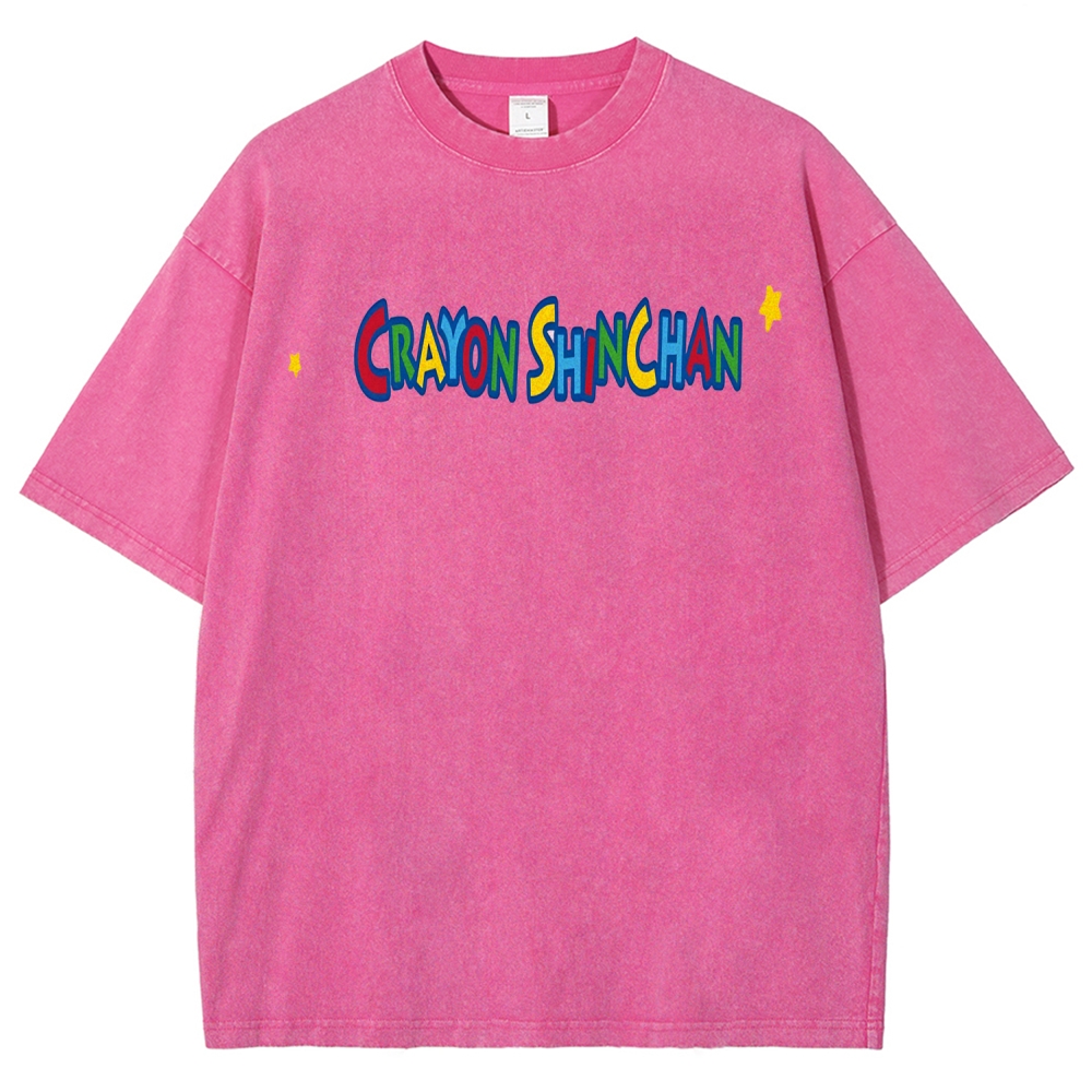 Crayon Shin-chan | Unisex Fit Washed T-Shirt