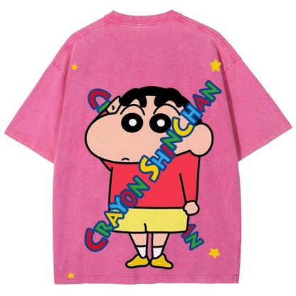 Crayon Shin-chan | Unisex Fit Washed T-Shirt