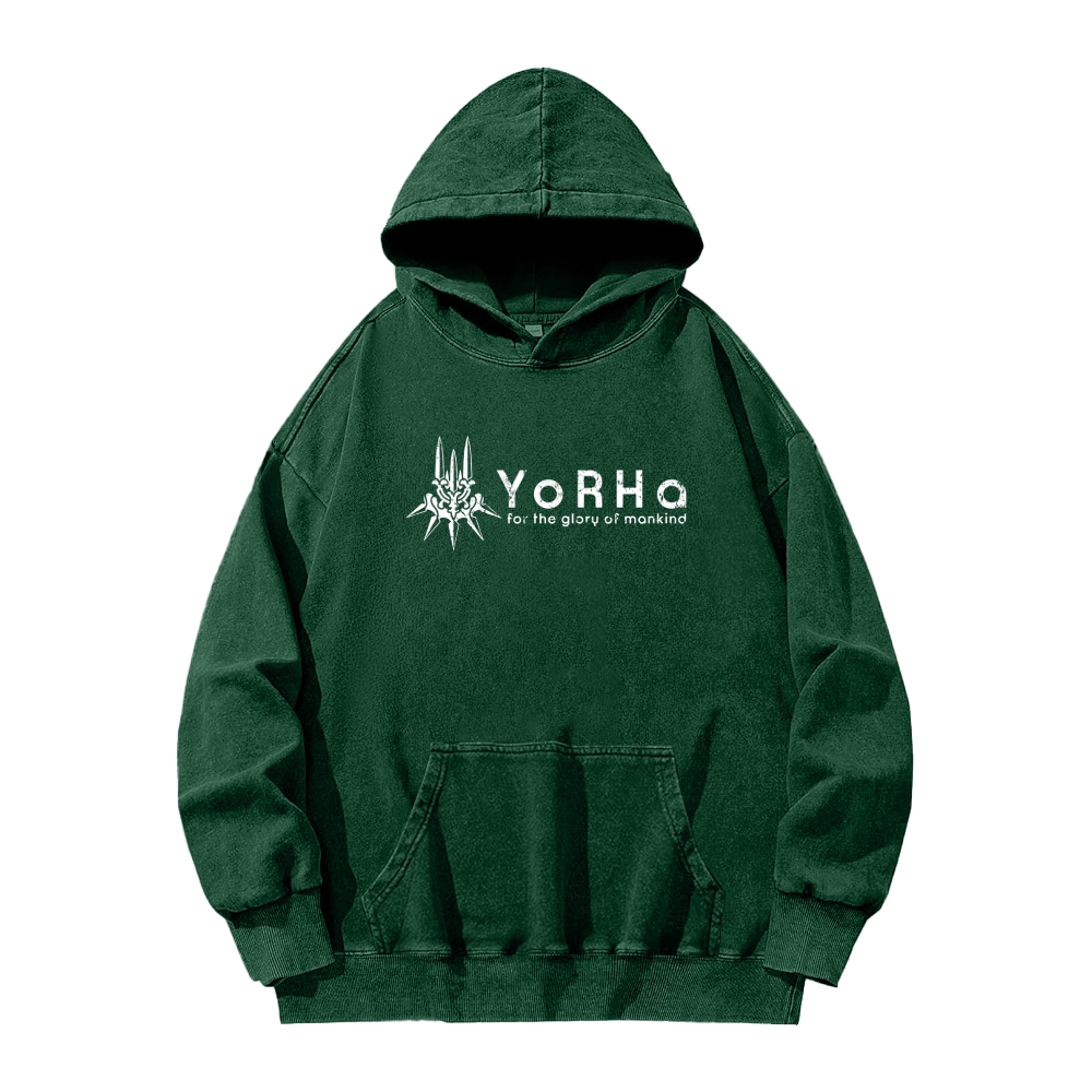 NieR: Automata | Unisex Washed Hoodie