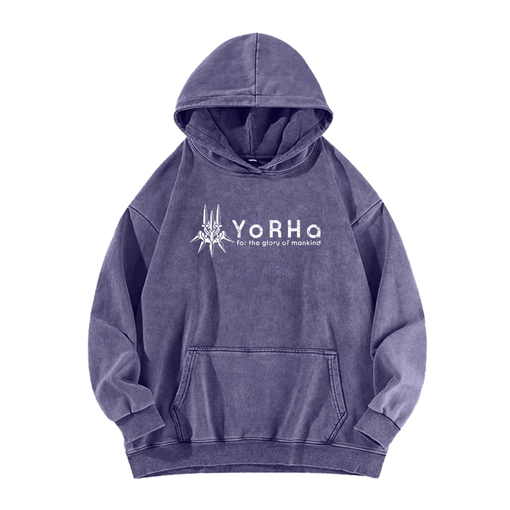 NieR: Automata | Unisex Washed Hoodie