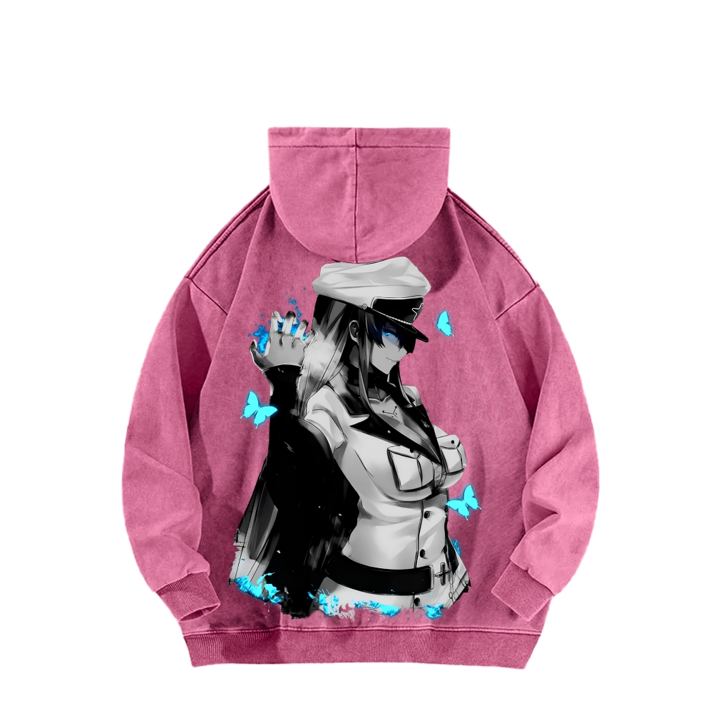 Akame Ga Kill Esdesu | Unisex Washed Hoodie