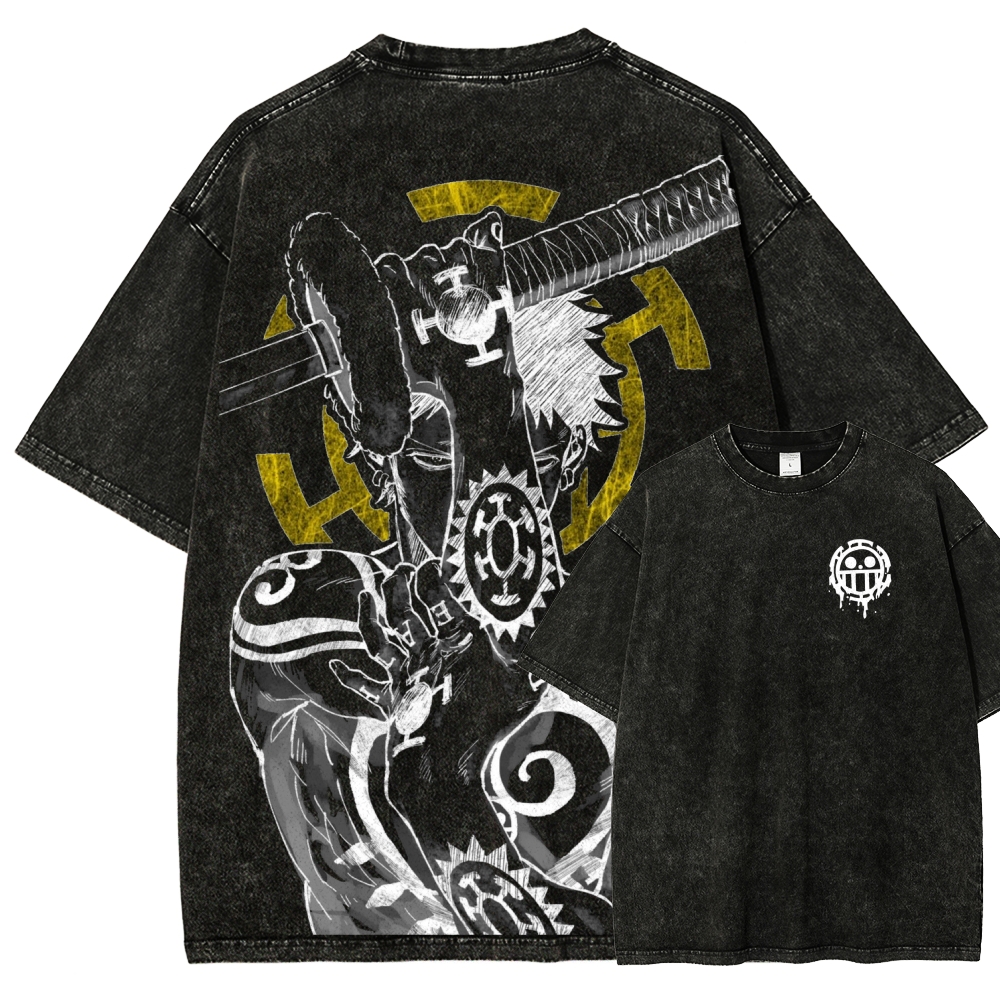 One Piece Law | Unisex Fit Washed T-Shirt