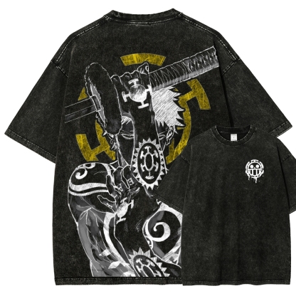 One Piece Law | Unisex Fit Washed T-Shirt