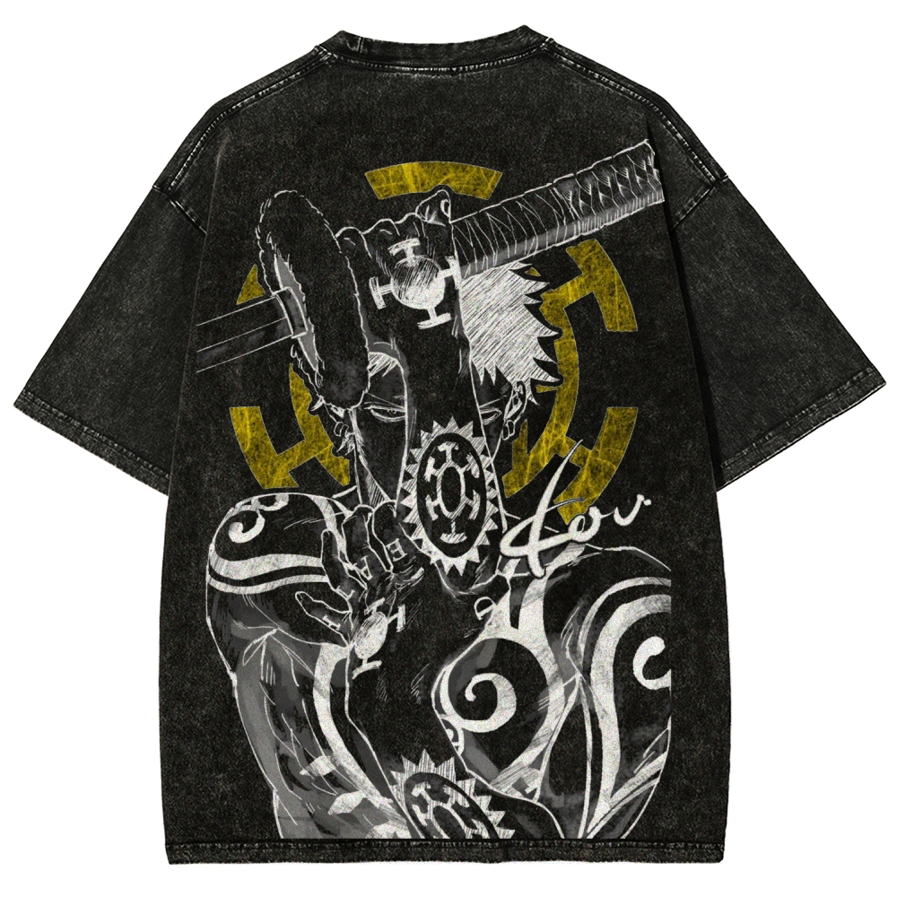 One Piece Law | Unisex Fit Washed T-Shirt