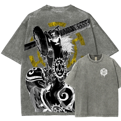 One Piece Law | Unisex Fit Washed T-Shirt