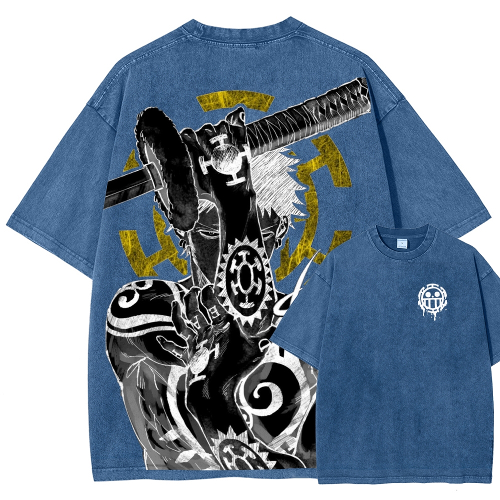 One Piece Law | Unisex Fit Washed T-Shirt