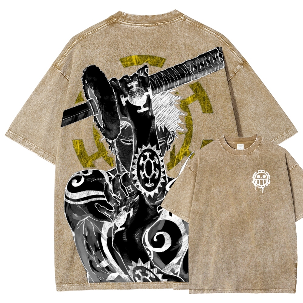 One Piece Law | Unisex Fit Washed T-Shirt