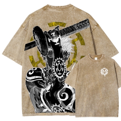 One Piece Law | Unisex Fit Washed T-Shirt