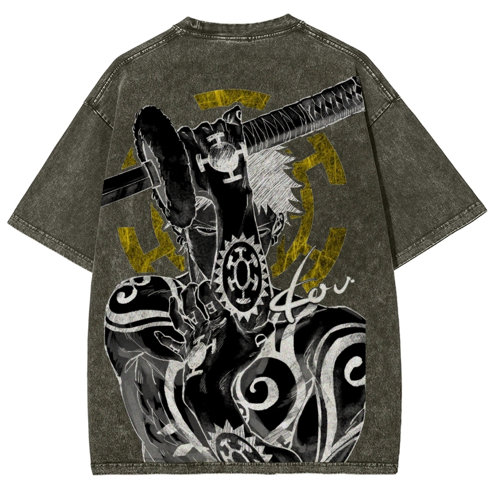 One Piece Law | Unisex Fit Washed T-Shirt