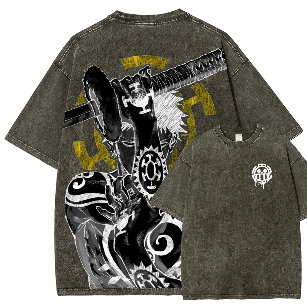 One Piece Law | Unisex Fit Washed T-Shirt