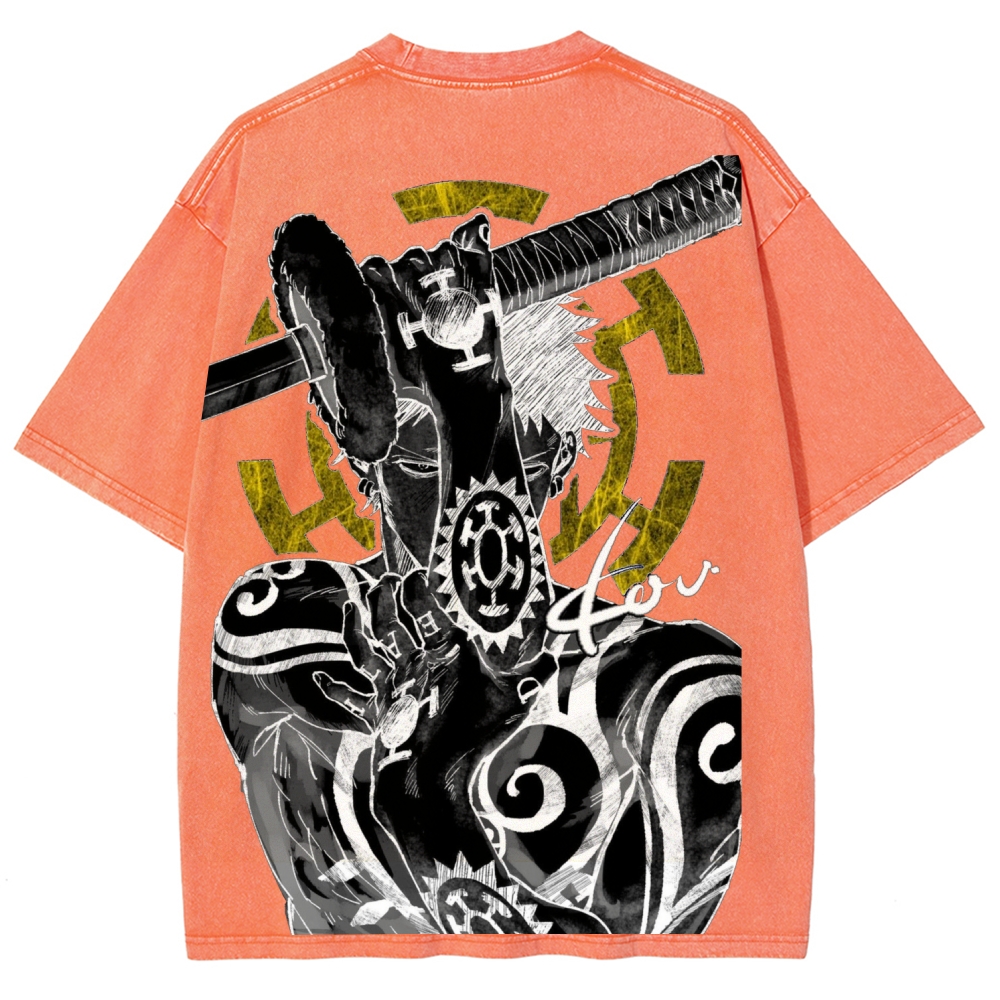 One Piece Law | Unisex Fit Washed T-Shirt