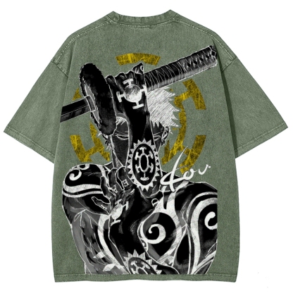 One Piece Law | Unisex Fit Washed T-Shirt