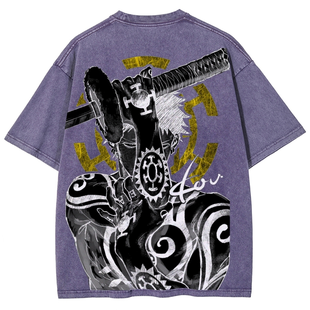 One Piece Law | Unisex Fit Washed T-Shirt